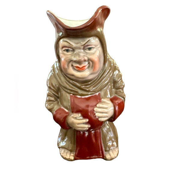 Vintage! 1930’s. Schafer & Vater Friar Tuck Monk Character Jug Pitcher. - Picture 1 of 15